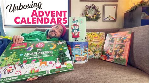 Unboxing Advent Calendars - YouTube