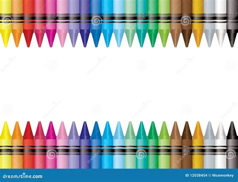 Crayon Border Royalty-Free Stock Photo | CartoonDealer.com #19365951