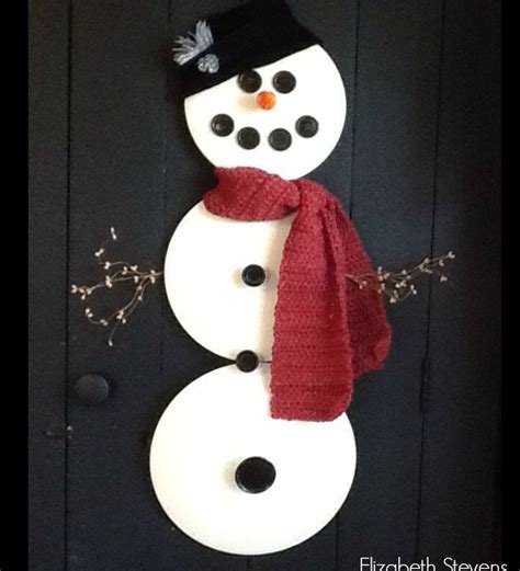 27 Creative DIY Snowman Decorations • Grillo Designs