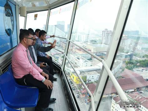 Menara Taming Sari - View Of Malacca From the Sky of 110 Meters