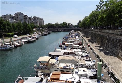 HD photographs of Canal Saint-Martin in Paris France