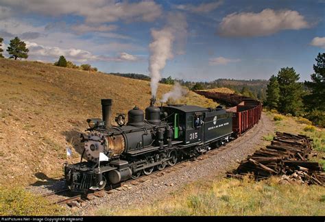 DRGW 315 Denver & Rio Grande Western Railroad Steam 2-8-0 at West of ...