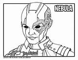 Marvel Nebula Coloring Pages Coloring sketch template