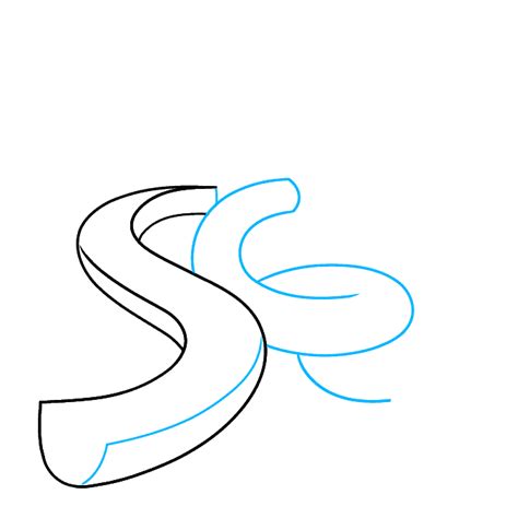 How to Draw a Water Slide - Really Easy Drawing Tutorial