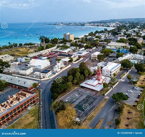 Aerial View of the Bridgetown -capital of Barbados Stock Photo - Image of barbados, season ...