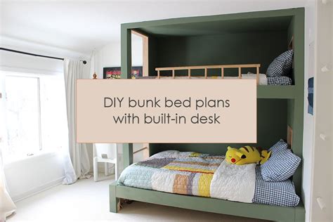 DIY Built-in Bunk Beds — Lauren Koster Creative