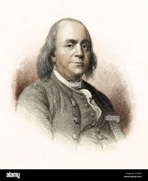 Benjamin Franklin Wearing Bifocals