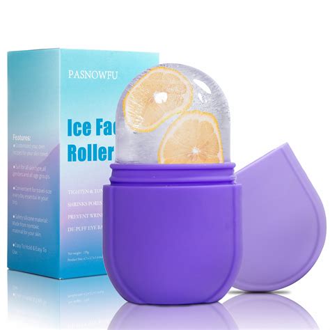 Buy PASNOWFU Ice Face Roller, Eyes and Neck, Brighten Skin & Enhance Your Natural Glow, Reusable ...