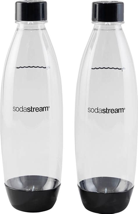 SodaStream 1L Bottle (2-Pack) Black 1741221010 - Best Buy