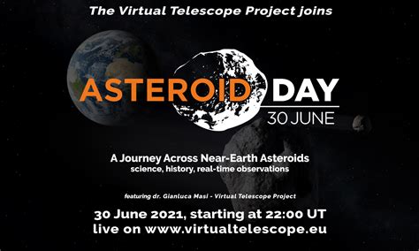 Asteroid Day 2021: a worldwide event – 30 June 2021 - The Virtual ...