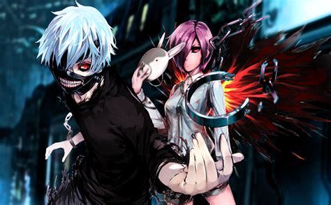 Tokyo Ghoul Kaneki and Touka by CodecXJinxed on DeviantArt