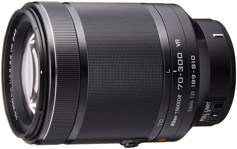 Nikon super telephoto zoom lens 1 NIKKOR VR 70-300 mm f/4.5-5.6 1NVR70 ...