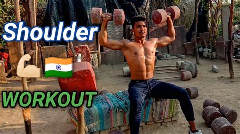 Complete SHOULDER WORKOUT ROUTINE for EXTREME PUMP | Vikram Singh Fitness - YouTube