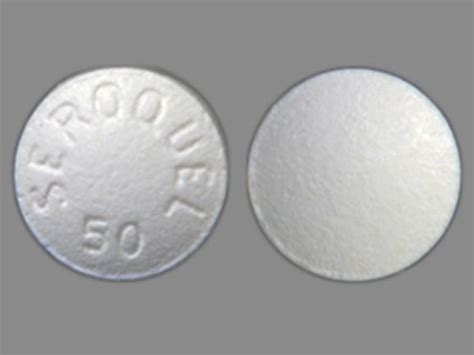 SEROQUEL 50 Pill White Round 7mm - Pill Identifier