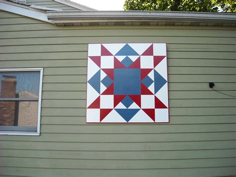 Barn Quilts by Dave: My first 4X4 barn quilt!!