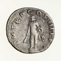 Coin - Denarius, Emperor Trajan, Ancient Roman Empire, 100 AD