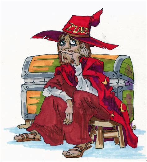 Rincewind and Luggage by SmaggTheSmug on DeviantArt