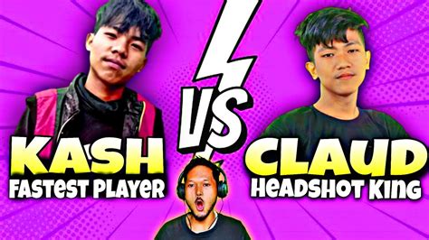 KASH FF vs CLAUD FF | 1vs1 Custom Match- G-Hills Best Players 😱 Garena Free Fire 🔥 - YouTube