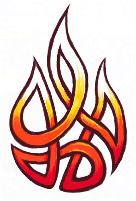 Tribal Fire Designs - ClipArt Best