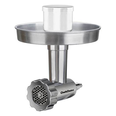 Chef's Choice Premium Stainless Steel Meat Grinder Attachment for ...