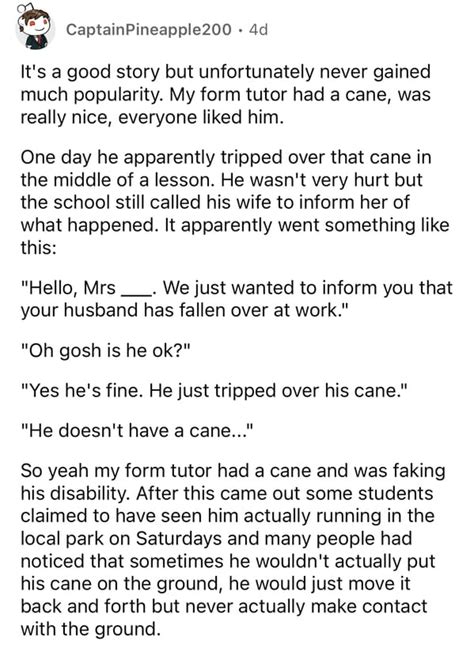 People Are Sharing "That Story" From High School (15 Stories)