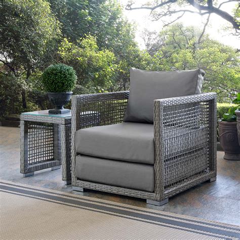 Modern Contemporary Urban Design Outdoor Patio Balcony Garden Furniture Lounge Chair Armchair ...