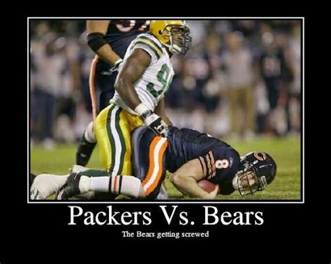 22 Meme Internet: Packers vs. bears. the bears getting screwed