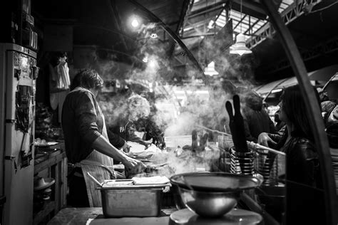 chefs in a steamy kitchen preparing food, restaurant workers 4k HD Wallpaper