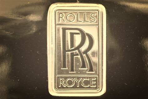 Rolls Royce - Logo - Classic Car Model Editorial Stock Image - Image of ...