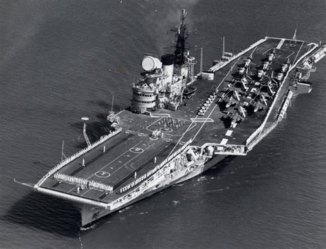 HMS Victorious, my first Naval ship, I was attached to her when she was operating in the far ...