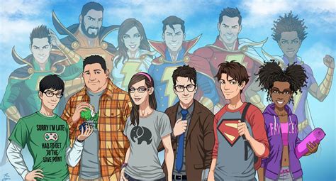 league-of-extraordinarycomics: “ Shazam Family by Phil-Cho ” | Dc comics art, Shazam, Captain ...