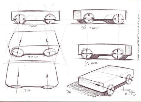 Car drawing tips by Luciano Bove | Car Design Education tips