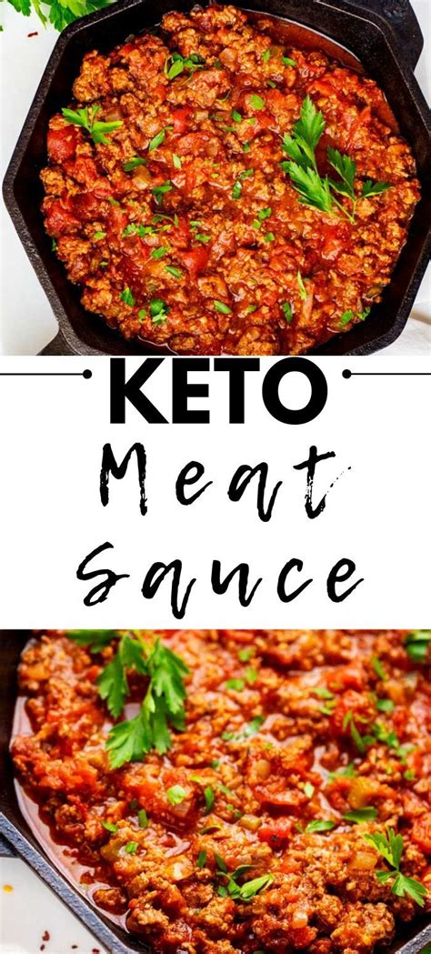 Keto Meat Sauce | Recipe | Low carb recipes, Recipes, Keto recipes easy