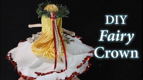 Fairy Crown DIY | Flower Fairy Doll Fairy Crown Tutorial | Flower Fairy ...