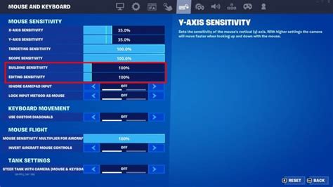 How to change Fortnite building and editing sensitivity on mouse and ...