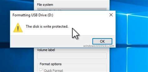 Remove Write Protection from USB Windows [Solved]