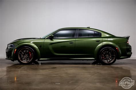 2022 Dodge Charger Srt Hellcat Widebody 45 Miles F8 Green 4dr Car ...