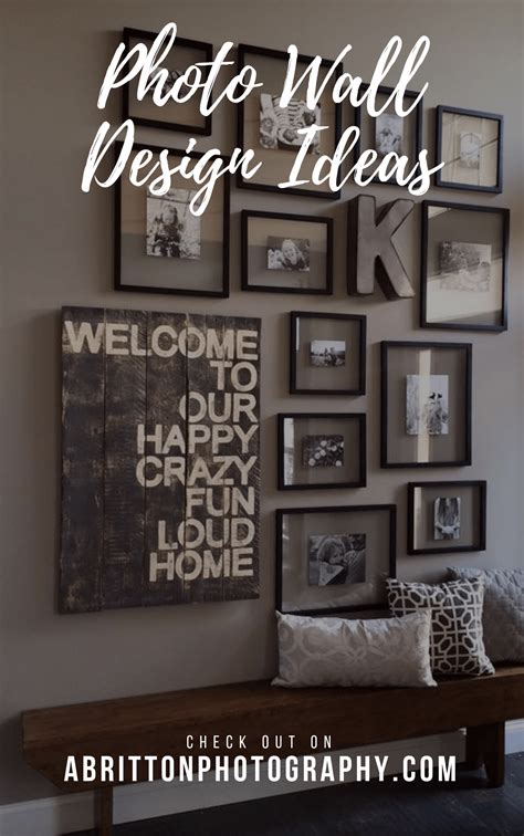 21+ Photo Wall Ideas (A Guide on How to Display, Design Tips) - abrittonphotography