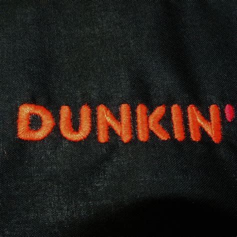 DUNKIN' DONUTS Employee Uniform Sweatshirt Black Size XL NWT