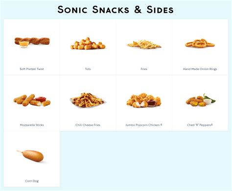 [Updated] Sonic Drive-In Menu Prices USA August 2024 - FH