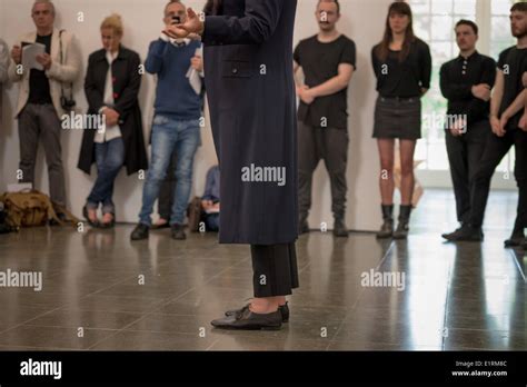 Marina Abramovic, 512 Hours project at Serpentine Gallery Stock Photo ...