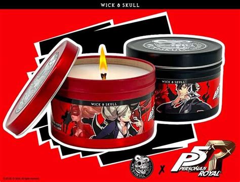 Persona 5 Royal Candles by Wick and Skull Announced - Persona Central