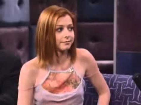 Alyson Hannigan on Conan 2001 - YouTube