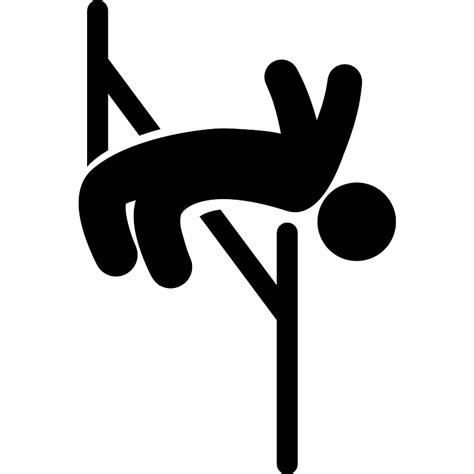 High Jump Vector SVG Icon - SVG Repo