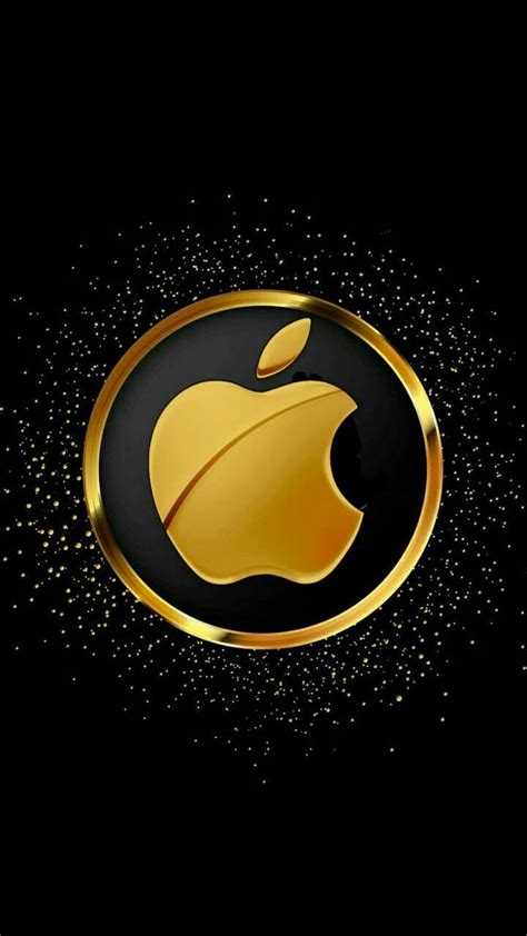 Apple, gold, logo, HD phone wallpaper | Peakpx