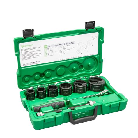 Greenlee Multiple Sizes Manual Knockout Punch Set at Lowes.com