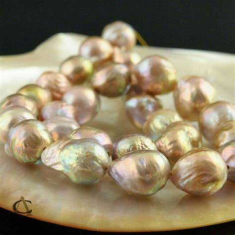 Gorgeous Edison fresh water pearls. They are the opals of the pearl world! | Baroque pearls ...