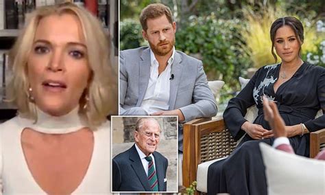 Megyn Kelly slams Meghan Markle for NOT ruling out Prince Philip in ...