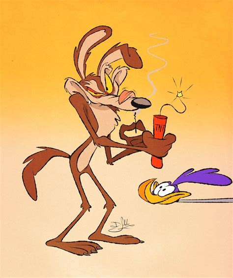 Wile E. Coyote and Road Runner by Themrock Looney Tunes Characters, Looney Tunes Cartoons ...