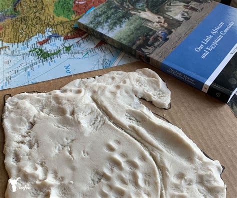 How To Make A Topographical Salt Dough Map - Uplifting Mayhem